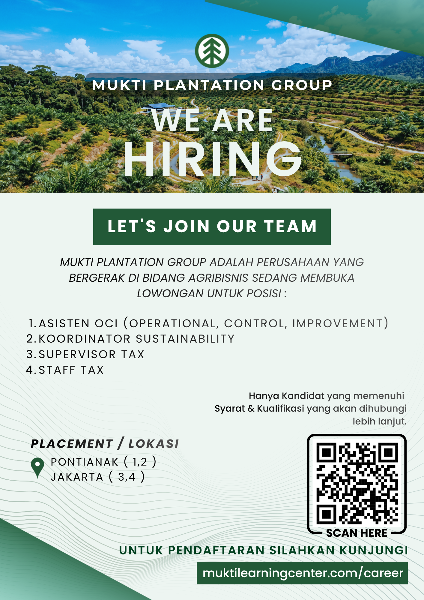 hijau professional festival kolaborasi bisnis berkerlanjutan flyer